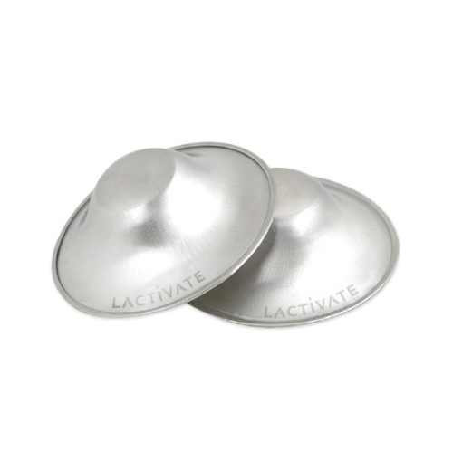 Lactivate Silver Nursing Cups | S/M
