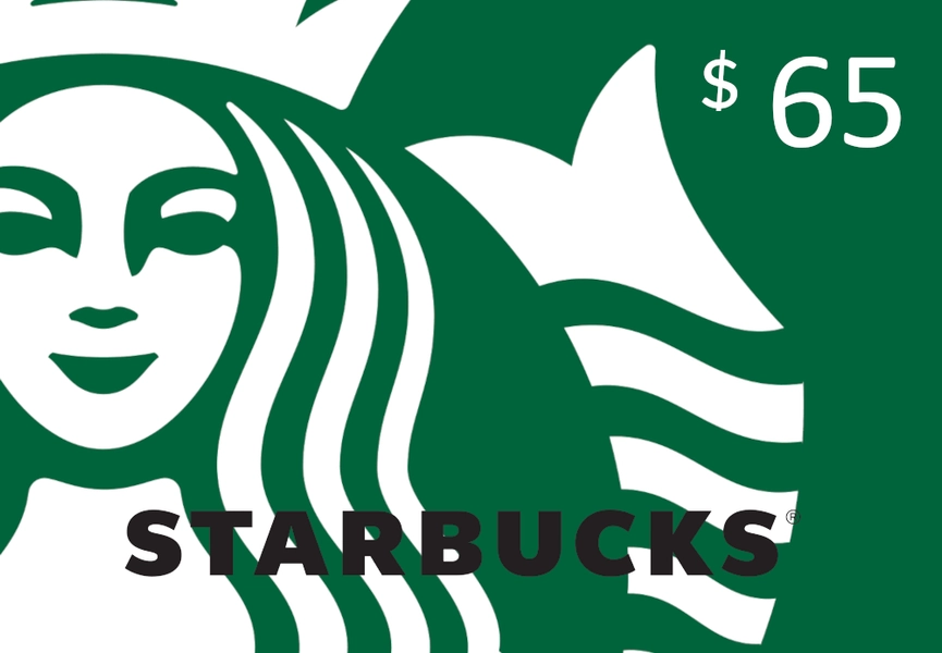 Starbucks $65 Gift Card US