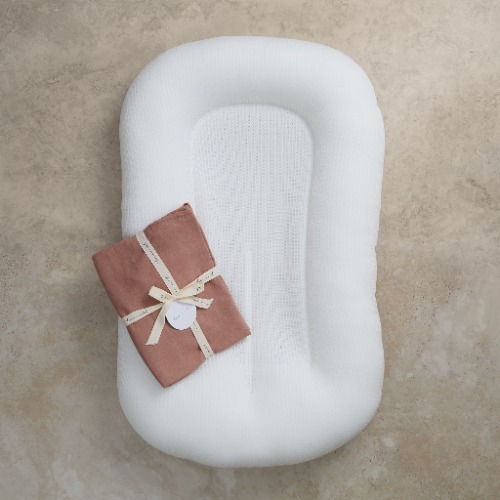 Linen Social Baby Lounger | Clay | Default Title