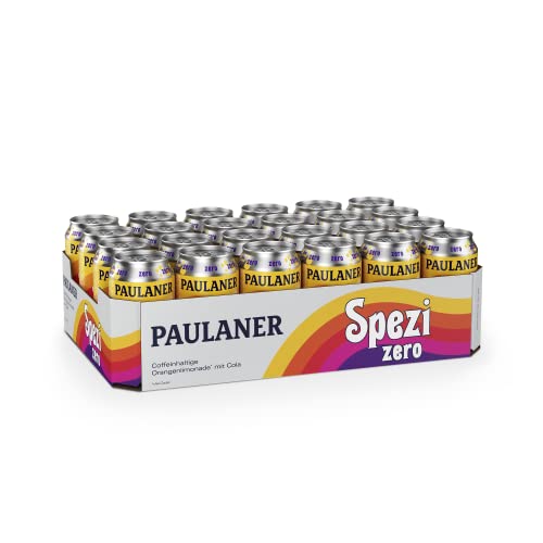 Paulaner Spezi Zero, 24er Dosentray, EINWEG (24 x 0,33l)