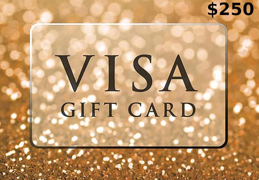 Visa Gift Card $250 US