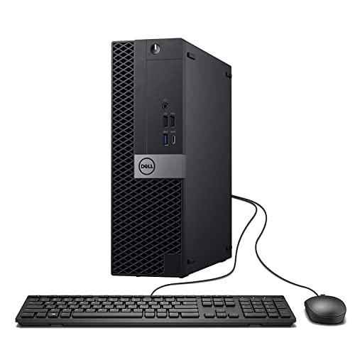 Dell OptiPlex 7050 Micro Form Factor Business PC Desktop,Intel i3-7th,16GB RAM DDR4,256GB SSD+500GB HDD, with 21.5 inch Monitor,Mouse&Keyboard,Display Port/HDMI,WiFi,Windows 10 Pro(Renewed) - i7-6700-32GB+1TB SSD+500GB HDD - 7050