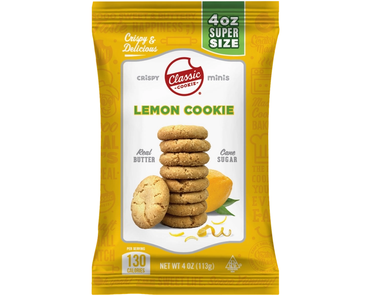 Lemon Cookie Minis (6 - 4oz Bags)