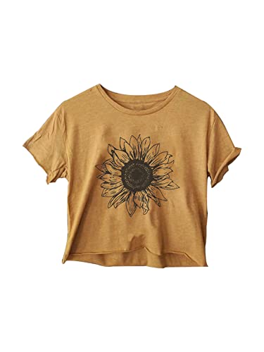 Sunflower Crop Top