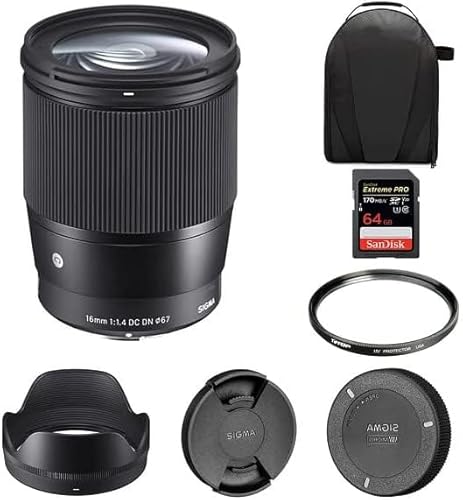 Sigma lens & sandisk