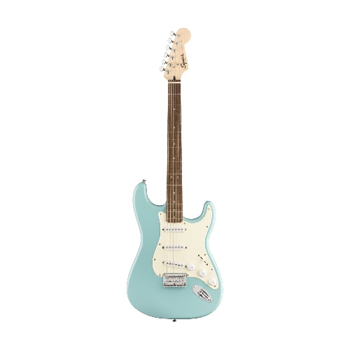 Squier Bullet Stratocaster Hardtail Electric Guitar, Laurel FB, Tropical Turquoise | Default Title