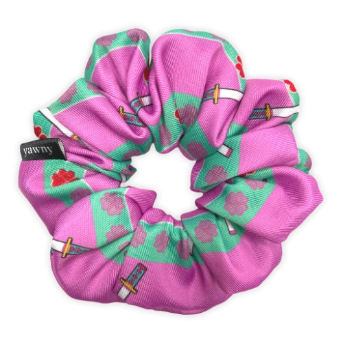 Mitsuri Swords Anime Scrunchie (glossy) - luxe