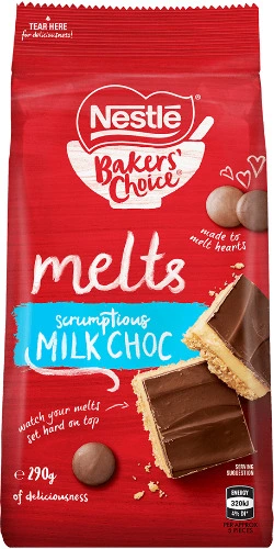 Milk Choc Melts 