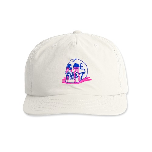 Skull Puddle Surf Hat - White