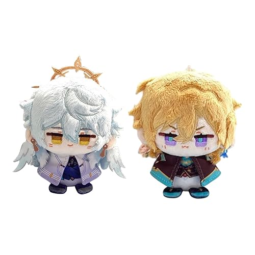 CALEMBOU Anime Plush Keychain 2Pcs- Sunday and Aventurine
