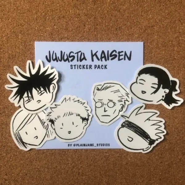 Jujutsu Kaisen Stickers | Etsy Canada