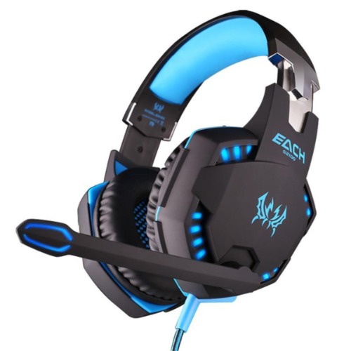 Dragon Stealth G21Z LED Vibration Gaming Headphone with Microphone - Blue