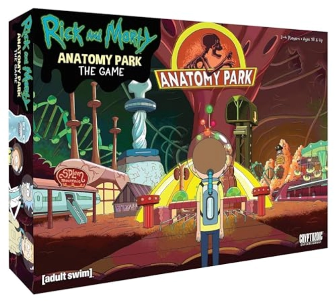 Cryptozoic Entertainment Rick and Morty Anatomy Park Game