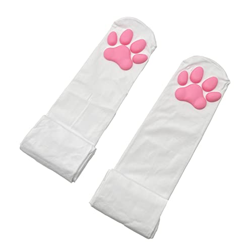 Paw Pad Thigh High Cosplay Socks 