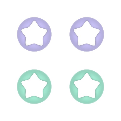 Star Design Thumb Grip Caps