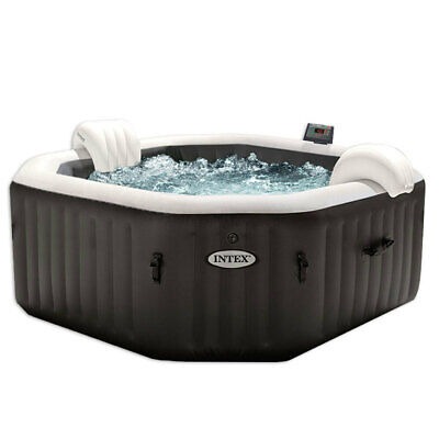 Intex 2m Inflatable PureSpa Jet & Bubble Deluxe Set Outdoor Hot Tub/Massage Spa  | eBay