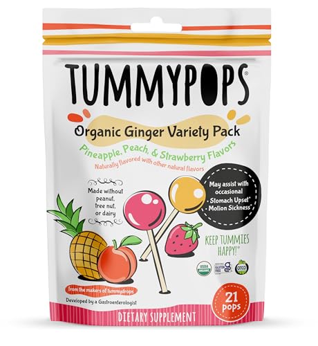 Tummypops Ginger Nausea Relief 