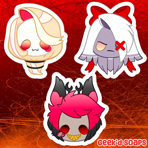 Hazbin Water Resistant Vinyl Sticker