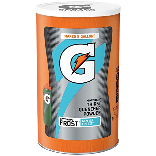 Gatorade Thirst Quencher Powder, Frost Glacier Freeze, 76.5 Ounce, Pack of 1 - Glacier Freeze - 76.5 Ounce (Pack of 1)