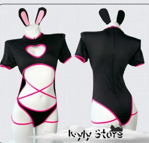 Sexy Cosplay Japanese Lingerie Set Cute Uniform Girls Erotic Costume Bodysuit Female Kawaii Anime Outfit Clothing Stockings