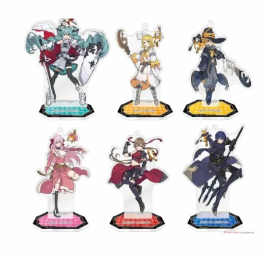  Vocaloid Figure Models Stand Colection (RPG)