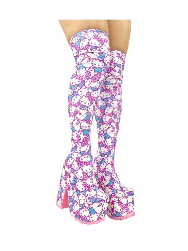 LABYRINTH KAWAII HELLO KITTY - WHITE/PINK/BLUE | 9