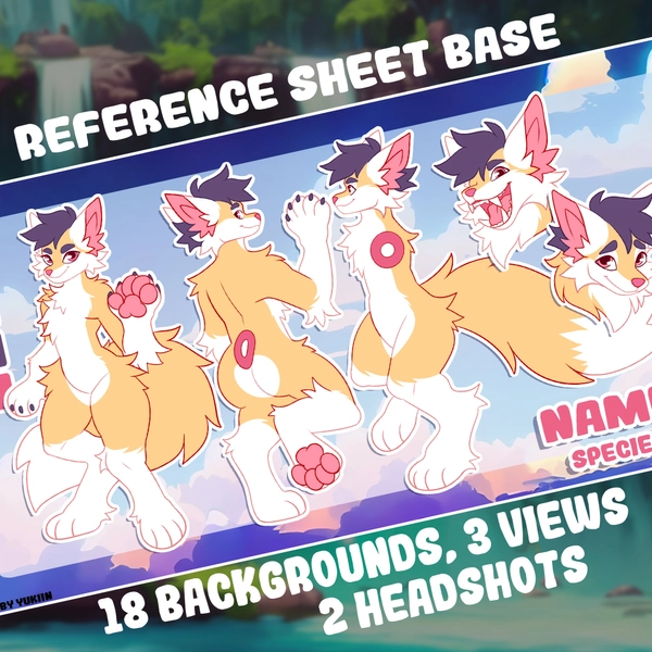 Canine Base Reference Sheet - Instant Download