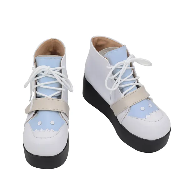 Loveian Womens VTuber Gawr Gura Boots Shoes Halloween Cosplay Costume - 11 B(M) US Female