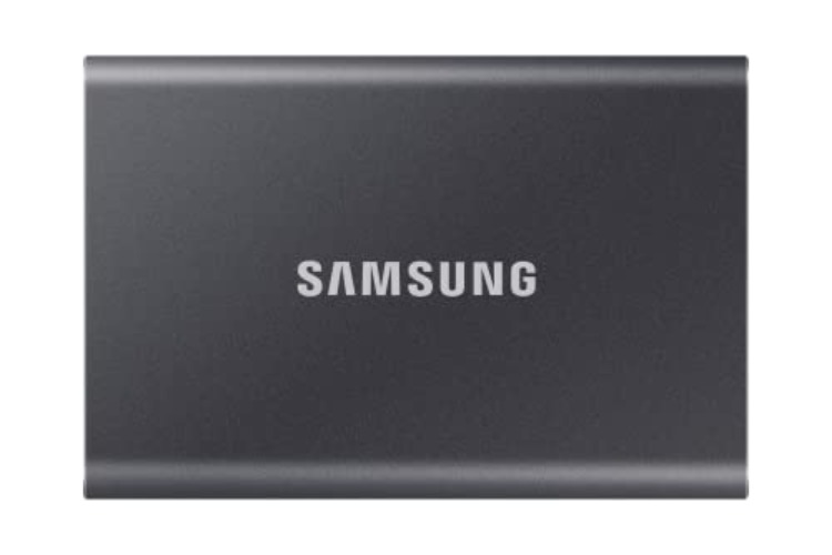 Samsung T7 Portable SSD - 1 TB - USB 3.2 Gen.2 Externe SSD Titan Gray (MU-PC1T0T/WW)