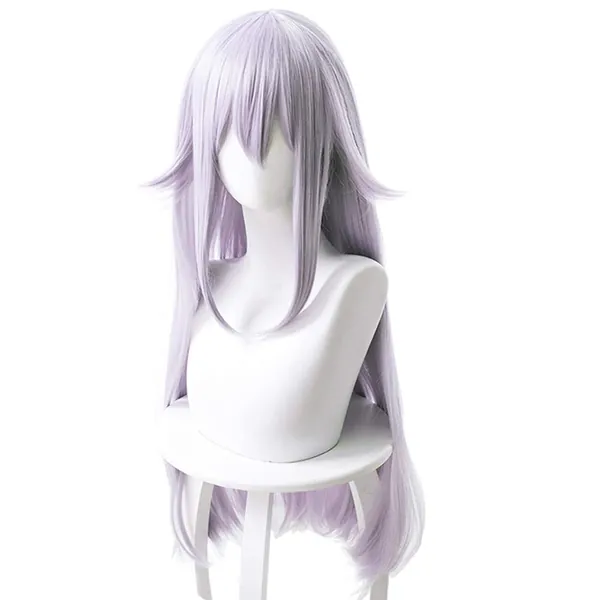 magic acgn Silver Long Straight Anime Cosplay Wig  fashion Christmas Wig - 