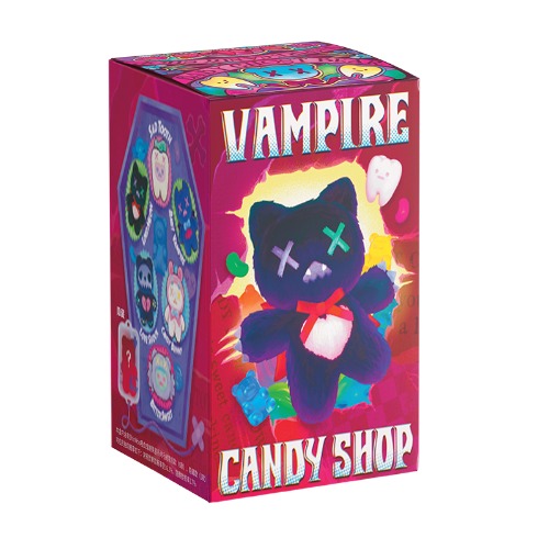 FINDING UNICORN ShinWoo Vampire Candy Shop Series Plush Blind Box | Single Box