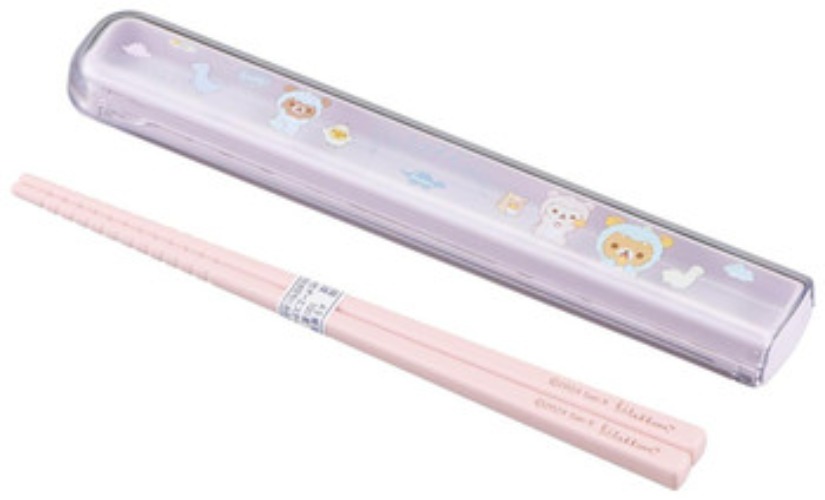 OSK Rilakkuma Drawer Lid Hashi Box Set HS-11