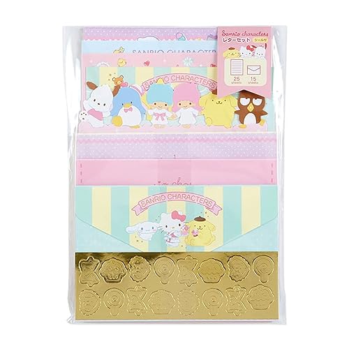 Sanrio Characters 589403 Letter Set