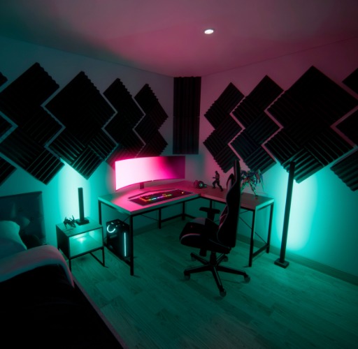 Acoustic Foam Panels For Streaming - Eliminate Echoes And Get Better Sound Clarity