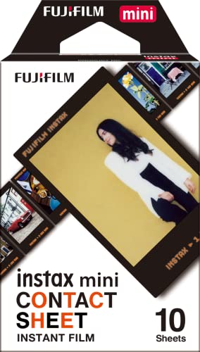 FUJIFILM Instax Mini Contact Sheet Film - 10 Exposures - 10 photos - Contact Sheet
