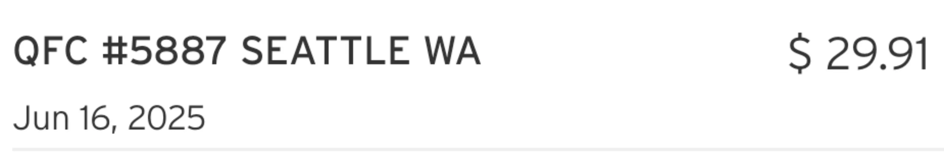 06/16/25 - Grocery Store 