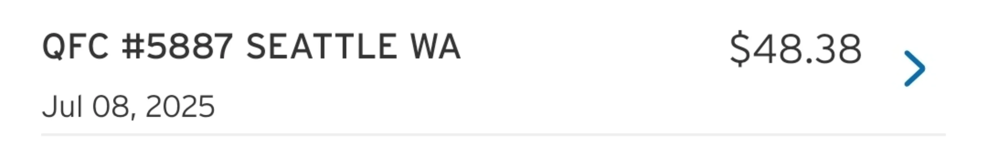 07/08/25 - Groceries