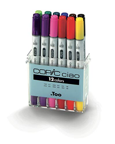 COPIC - Essentiels Set of 12 Ciao Markers