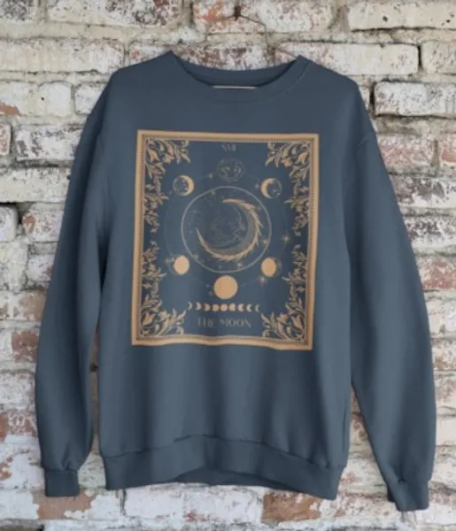 Moon Tarot Card Sweatshirt