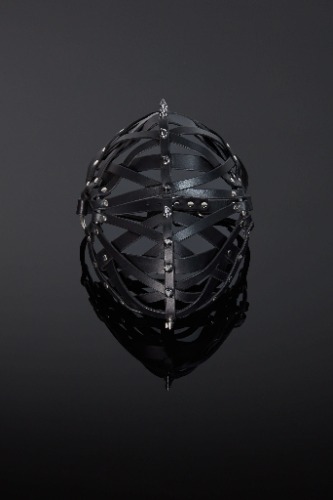 Copulata Luxury Leather Strapped Mask