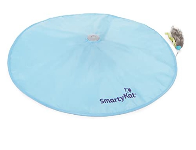 SmartyKat Hot Pursuit Electronic Concealed Motion Cat Toy, Battery Powered - Blue, One Size - Hot Pursuit - Set of 1