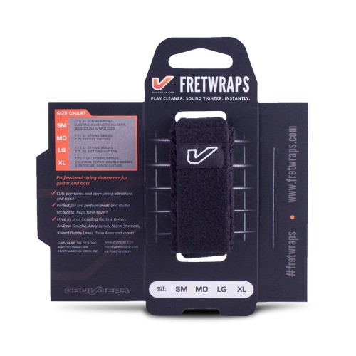 FretWraps String Muters (1-Pack) | MD / Black