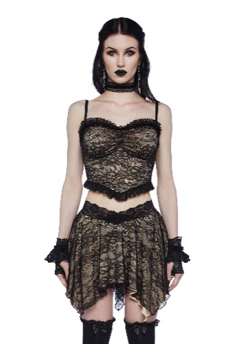 Stop Me Knit Cami Top - Nude | Large