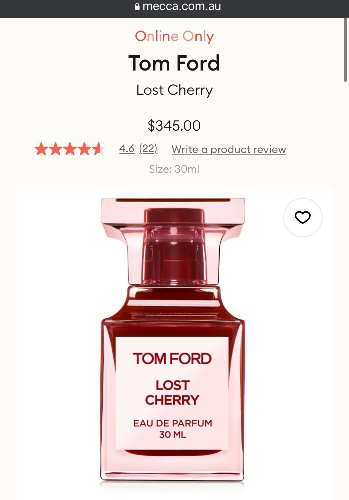 Tom Ford - Lost Cherry