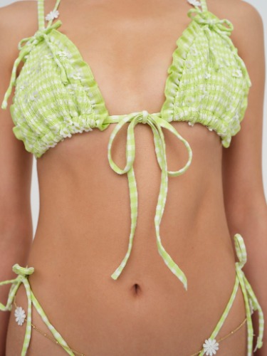 Hilary Triangle Bikini Top