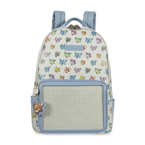 Eevee Evolutions Pokémon Pixel Pin Collector Backpack