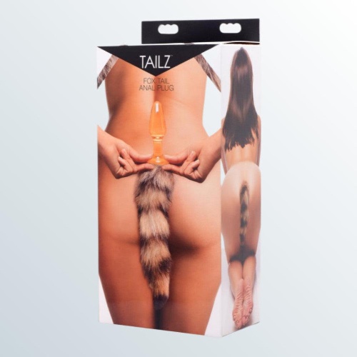 Tailz Fox Tail Glass Anal Plug