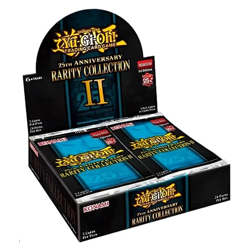 KONAMI YU-GI-OH CCG: Booster Box: 25TH Anniversary: Rarity Collection 2 (18 Packs)