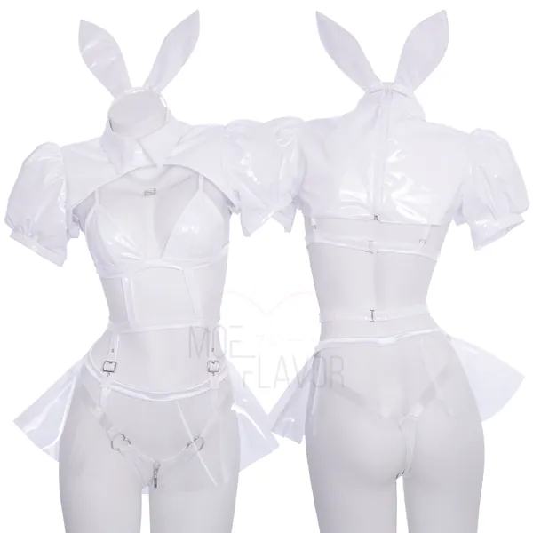 Cyber Bunny Set - White / 2XL/3XL