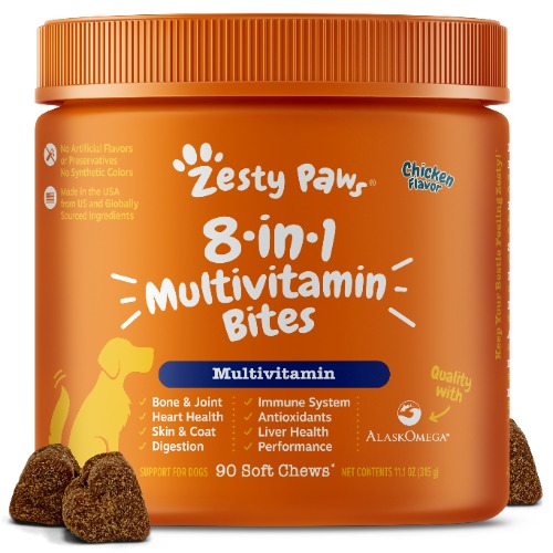 8-in-1 Multivitamin Bites for Dogs | 90 Chews / Chicken
